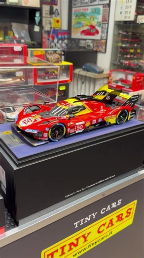 6.6K views · 340 reactions | Ferrari 499P #50 Winner Le Mans 2024 Looksmart Scala 1:18 | Tiny cars | Facebook