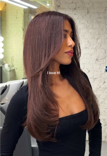 Stunning Butterfly Cut with Face-Framing Layers