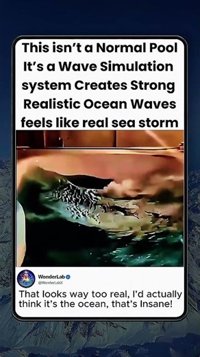 A Pool That Creates Realistic Ocean Storm Waves!!
