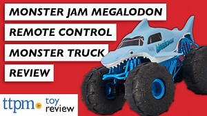 Watch Monster Jam Official Megalodon Storm All-Terrain Remote Control from Spin Master on Amazon Live