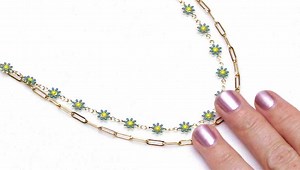 How to Make a Double Strand Necklace with Link Chain