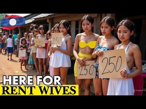 Real Life in LAOS! World's CHEAPEST COUNTRY Laos Lady More Beautiful Than AI - Travel Documentary