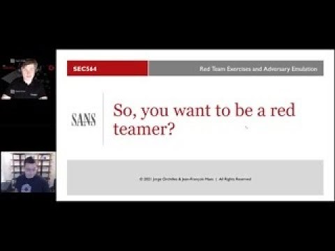So You Want To Be A Red Teamer?