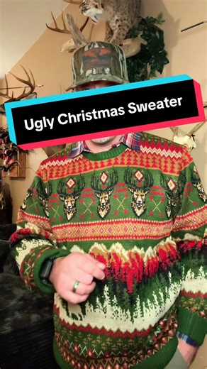 Bring some holiday spirit to deer camp with the Men's Legendary Holiday Sweater. Featuring a festive jacquard deer design, this classic crewneck pullover blends rugged comfort with timeless holiday style. Made from anti-pilling yarn, it's built to look great season after season. Festive jacquard deer design for a bold holiday look. Anti-pilling yarn for lasting durability and softness. Classic crewneck pullover fit for everyday comfort. Herringbone neck taping for added strength and shape retent