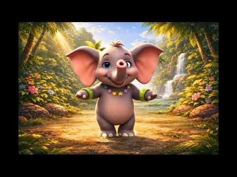 Dizzy the Elephant 🐘💥 | Kids Dance Song 🎶 | Stomp, Jump & Clap 👣👏