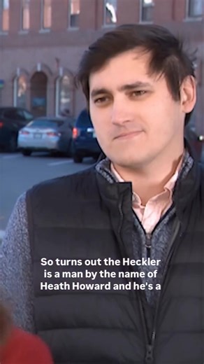 76K views · 978 reactions | Sen. Jeanne Shaheen fired back at a heckler on Friday night who called her out during a speech for her vote to end the government shutdown. That heckler turned out to be state Rep. Heath Howard, who is running for Congress in CD-1. Report from Arielle Mitropoulos WMUR: https://www.wmur.com/article/sen-shaheen-fires-back-at-heckler-called-out-shutdown-vote/69445150 #healthcare #NH #nhpolitics #NewHampshire | WMUR-TV | Facebook