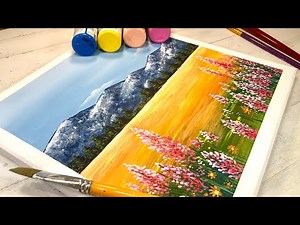 ENJOY PAINTING // EXPLOSION OF COLOR IN SPRING