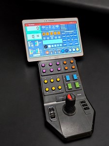 Saitek/logitech Farm/truck/flight Sim Vehicle Side Panel Tablet Stand - Etsy UK