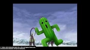 Cactuar GF "1,000 Needles" from FINAL FANTASY VIII Remastered