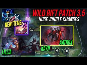 WILD RIFT PATCH 3.5 ALL LEAKS SUMMARIZED - NEW CHAMPIONS, ITEMS, RUNES, BLACK LIST SYSTEM?!