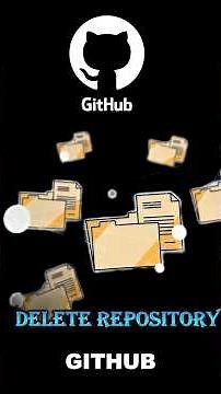 How to DELETE a GitHub Repository in 2025 (Step-by-Step!) #github#techtips #shorts
