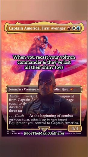🗡🛡 Voltron Decks 🛡🗡 #MTG #MagicTheGathering #EDH #DnD #LOTR #TCG #Foil #SLD #lol #Nerd #ART #FL