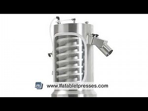 UHDD Tablet Pill Deduster - LFA Tablet Presses