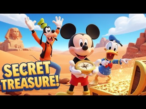 Mickey Mouse Desert Treasure: A Full Episode Cartoon for Kids
