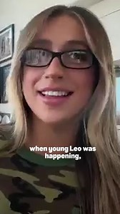 Who can build me a time machine to gift to Tate McRae for her 21st birthday today?! We MUST get young Leonardo DiCaprio in one of her music videos 🎁 | MTV