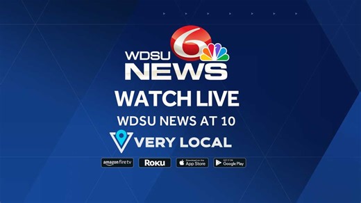 LIVE: WDSU News at 10 p.m. online broadcast