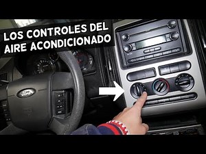 COMO CAMBIAR LOS CONTROLES DEL AIRE ACONDICIONADO DEL FORD EDGE 2007 2008 2009 2010 2011