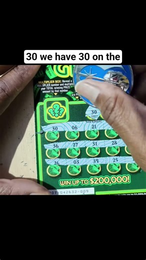 4 match winner on a nj lottery scratcher! #fun #fypシ #win