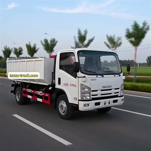 Isuzu garbage truck ,isuzu hook lift waste truck,arm roll off vehicle, isuzu-truck.com, #automobile
