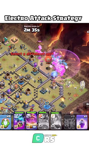 Electro dragon attack strategy #ClashOfClans | R S CLASH