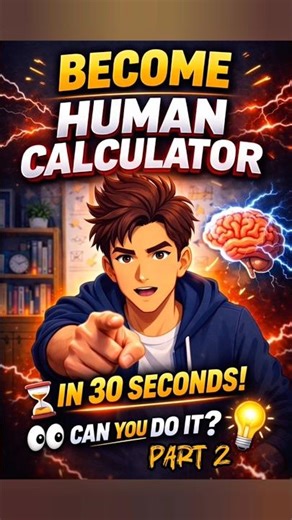 "Become a human calculator in 30 seconds 🧠⚡ PART-2"