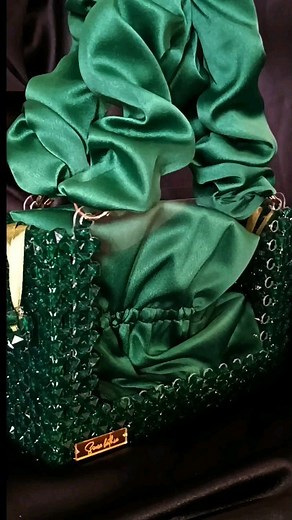 SOMA BRAND on Instagram‎: " #pearlsbag #شنطةخرز #هاندميد #trending #bag"‎