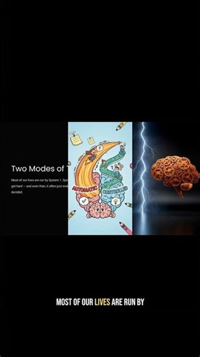 Your Brain Has 2 Modes: Fast vs Slow Thinking Explained