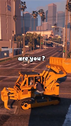 STOLE His Wife with a Bulldozer😭💀 #shorts #gta