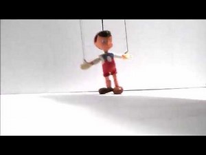 Vintage Pinocchio Marionette Puppet Toy