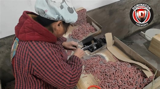 We often get asked "Why are there not many Jumping Jacks available?" Here is a good example as to why production is very slow for them. | Dominator Fireworks