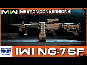 IWI Negev NG-7 SF Weapon Conversion - Call Of Duty Modern Warfare II