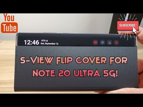S-View Flip Cover For The Samsung Galaxy Note 20 Ultra 5G Review