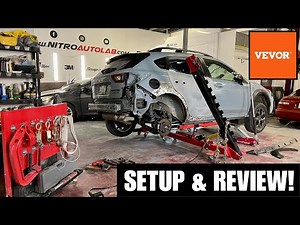 VEVOR FRAME STRAIGHTENER SETUP & REVIEW