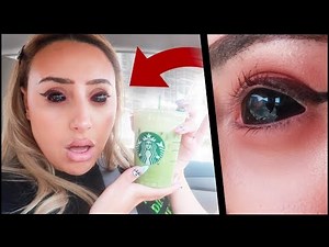 WEARING THE SCARIEST EYE CONTACTS For 24 Hours In PUBLIC & It Was a BIG MISTAKE!