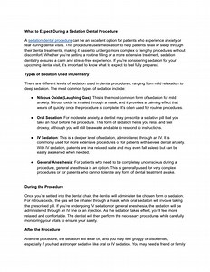 What to Expect During a Sedation Dental Procedure - SlideServe