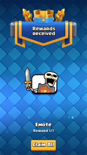 scan QR code to get New emote #clashroyale #supercell #gaming #gaming ‪@Zxa07‬ ‪@ClashRoyale‬