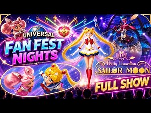 Pretty Guardian Sailor Moon FULL SHOW Subtitled | Fan Fest Nights Universal Studios Hollywood 2026