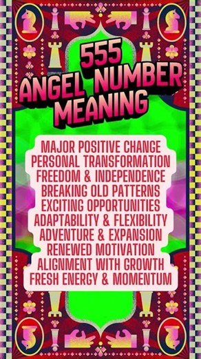 555 Angel Number Meaning #555 #angelnumber #angelmessages #angelnumbers #fyp