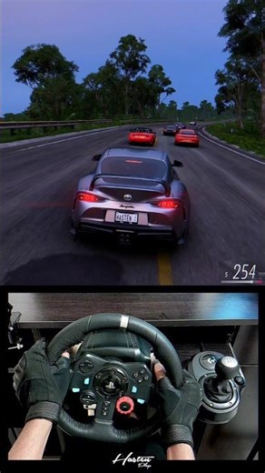 Toyota Supra MK5 VS SuperCars | Forza Horizon 5 | Logitech G29 Steering Wheel Gameplay