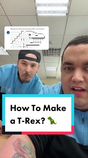 How to Create Pixel Art in TikTok Comments | T-Rex, Text Art, Unicode