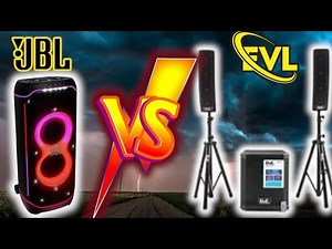 JBL PARTY BOX SPEAKER VS EVL SOUND SYSTEM, WHICH IS LOUDER?