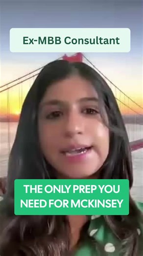 McKinsey Solve prep is simple: watch YouTube walkthroughs, learn the interface. That's literally it. Ex-MBB consultant breaks it down #consulting #mckinsey #caseinterview #mbb #consultingprep #careertips