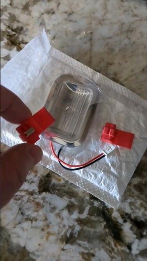 Replacing flickering LED light in KitchenAid refrigerator