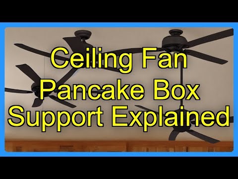 Ceiling Fan Pancake Box Support Explained
