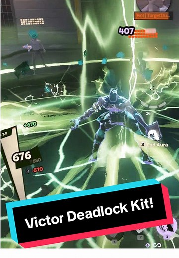 Victor Deadlock Abilities! ⚡️ Skills Kit Tips Gameplay Build Guide Items Spirit PC FPS MOBA Valve Steam Early Access Invite Doorman Paige Mina Billy Drifter New Hero Character #deadlock #fpsgames #newgame