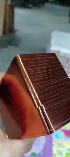Tarot cards book edge gilding machine/gilding process