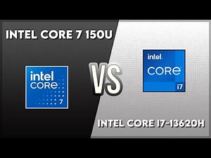 Intel Core 7 150U vs Intel Core i7-13620H Technical Comparison