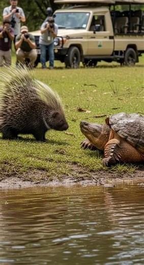 Porcupine Quills vs. Snapping Turtle Shell | Battle of Spear and Shield
