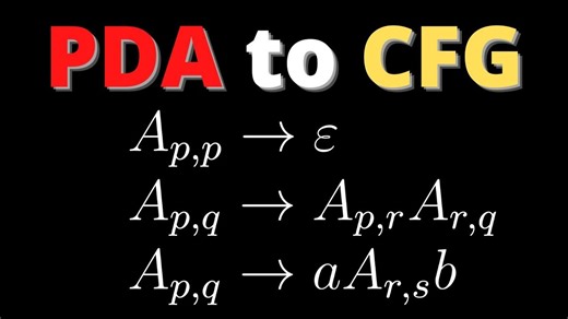 下推自动机转上下文无关文法