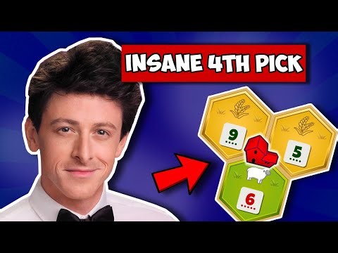 Catan Strategy GENIUS or Opponent’s BIGGEST Mistake? - Road to Rank 1